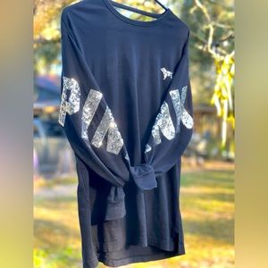 Victoria Secret PINK Long Sleeve Bling